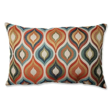 Pillow Perfect Forget Me Knots Tangerine 24.5-Inch Floor Pillow Pillow Perfect Forget Me Knots Tangerine 24.5-Inch Floor Pillow